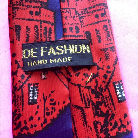 DUDE FASHION Charlie Chaplin silk - Picture 4 of 5